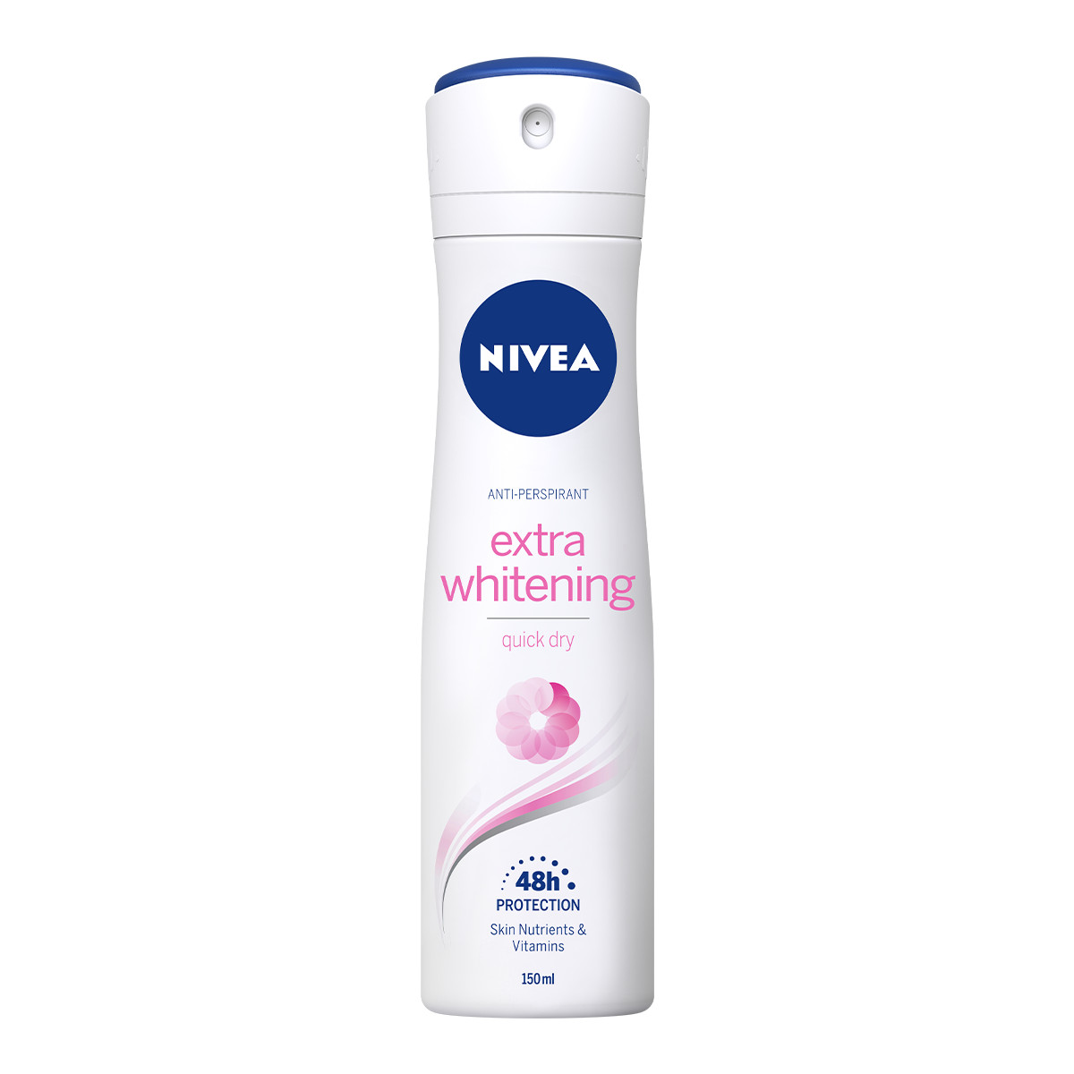 Xịt Ngăn Mùi NIVEA Extra Whitening Trắng Mịn Mờ Vết Thâm (150ml) - 82967