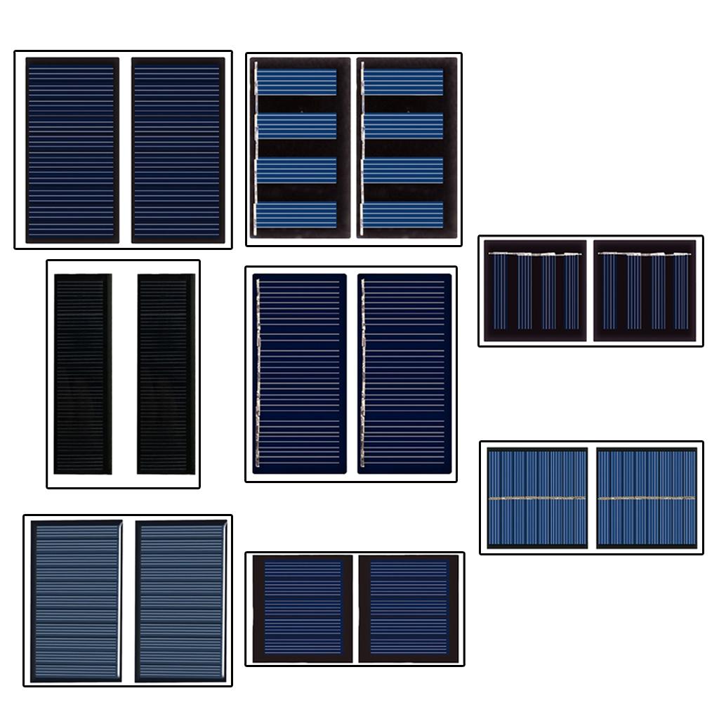 High Efficiency Solar Panel Charging Charger Battery Power 60mA - 5V