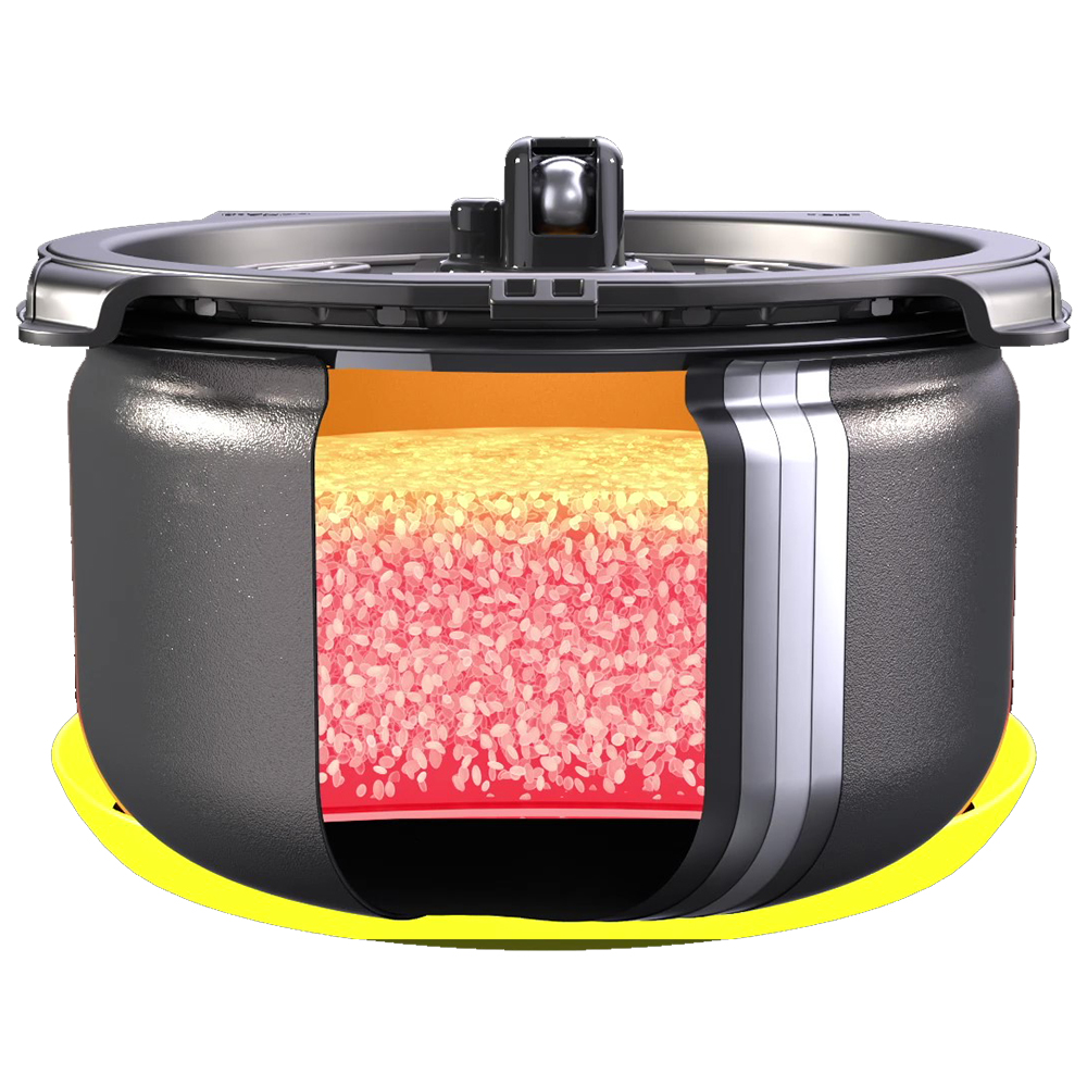 Nồi cơm điện tử cao tần áp suất Tiger 5 trong 1 JPM-H18V - Hàng chính hãng