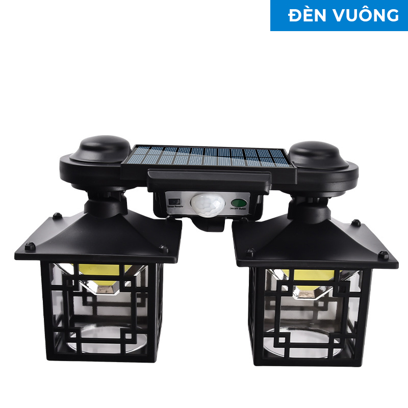 Đèn năng lượng mặt trời, Đèn lồng  vuông- tròn JD-2217 (192 COB), đèn sân vườn - K1530