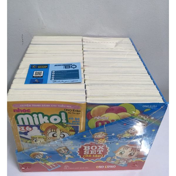 Boxset Nhóc Miko! Cô Bé Nhí Nhảnh