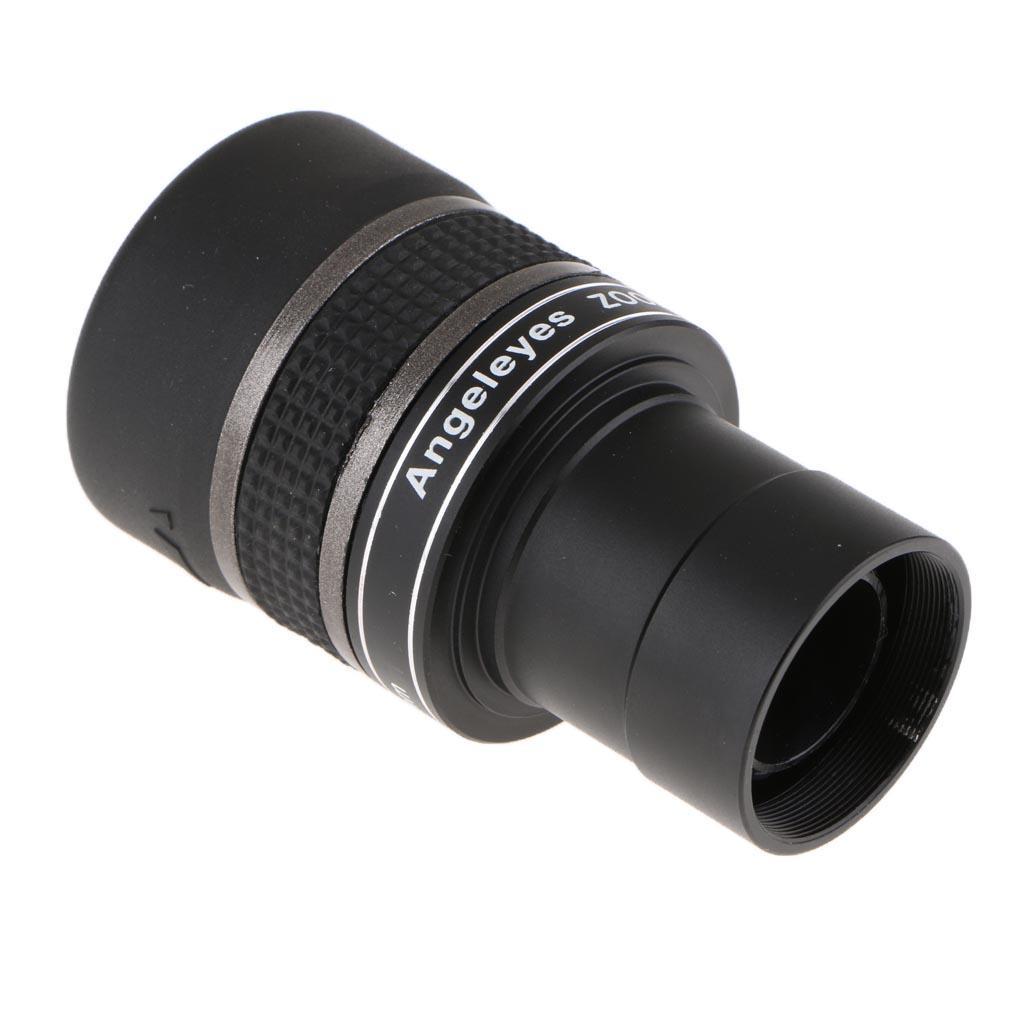 1.25" Astronomy Telescope Eyepiece Lens 7.5mm-22.5mm &Color Filter Blue