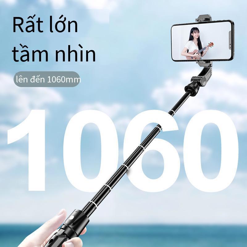 Khuyến mại mới K21 giá đỡ điện thoại phát sóng trực tiếp ổn định điện thoại di động bluetooth điều khiển từ xa đa năng hợp kim nhôm gậy selfie
