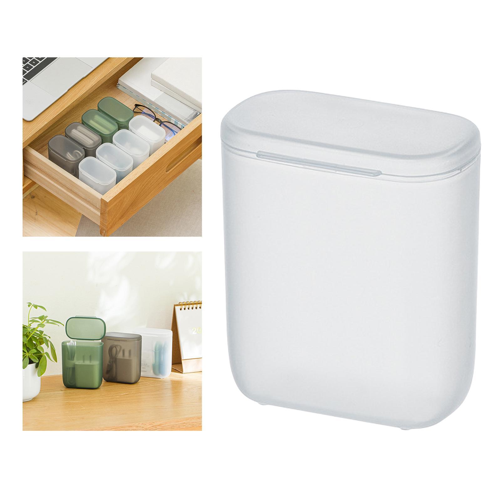 Cable Charger Storage Box Cord Holder with Lid for Cord Office Charger