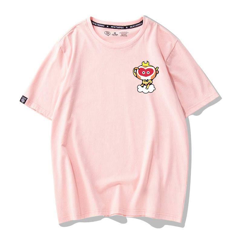 Áo Thun Nam Nữ Tay Ngắn Hình Icon Ngộ Không Nhiều Màu - Unisex - Cotton - Mã AT020