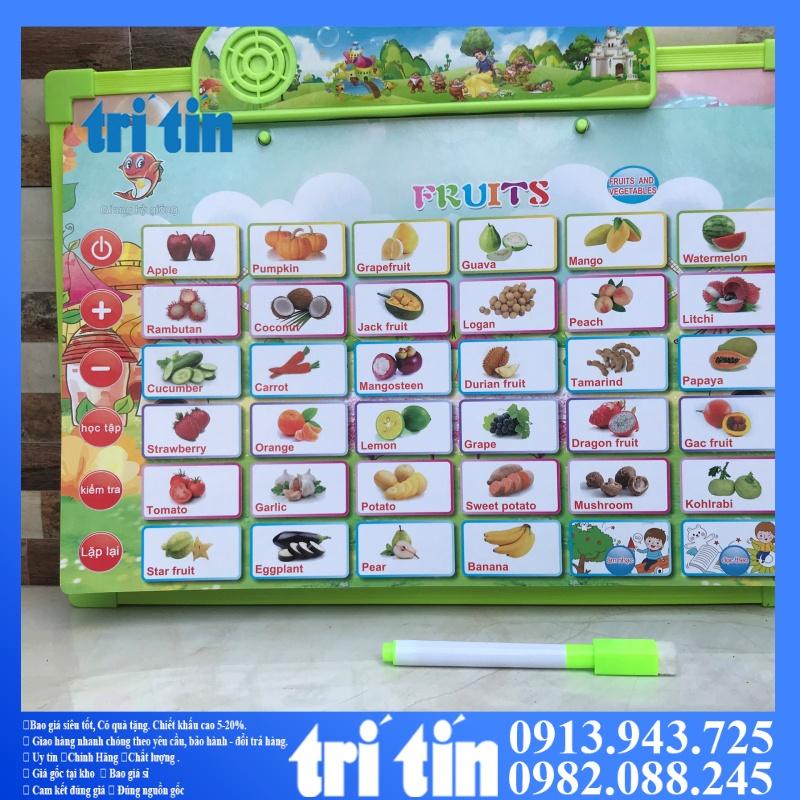 Bảng chữ cái điện tử thông minh 11 chủ đề,Bảng học chữ cái đa năng cho bé