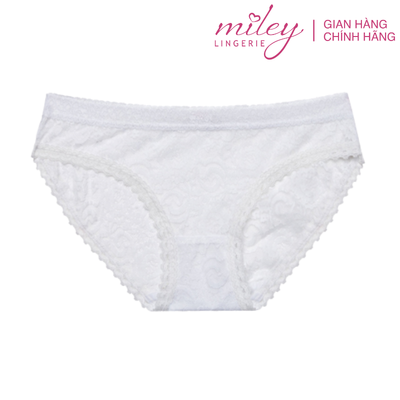 Combo 4 Quần Lót Ren Miley Lingerie Màu Trắng Đen - FLS03