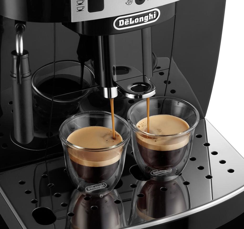 Máy pha cafe Delonghi ECAM12.122.B - Áp lực bơm : 15 - Made in Rumani- Hàng chính hãng
