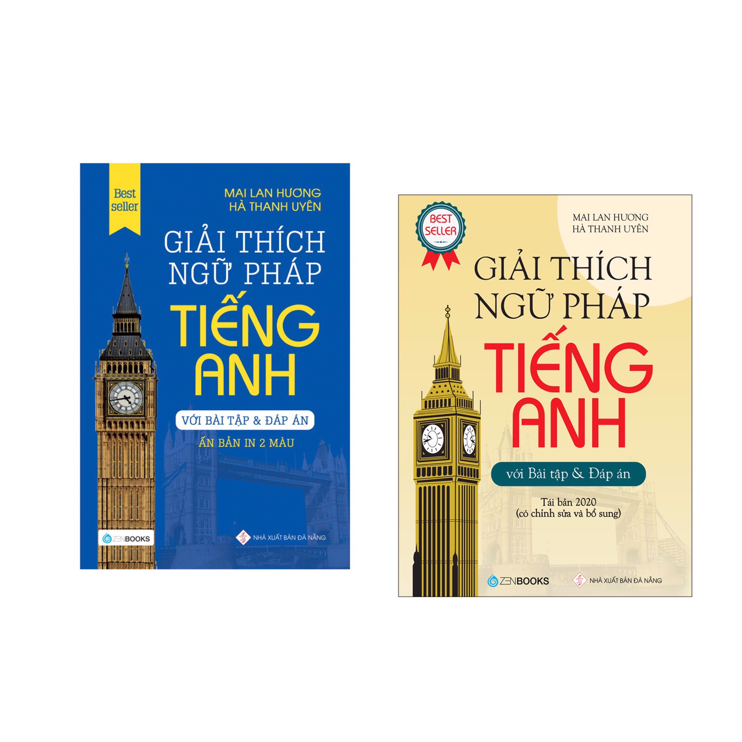 Combo 2 cuốn : Giải Thích Ngữ Pháp Tiếng Anh (Tái Bản 2020)  + Giải Thích Ngữ Pháp Tiếng Anh (Phiên Bản In 2 Màu)