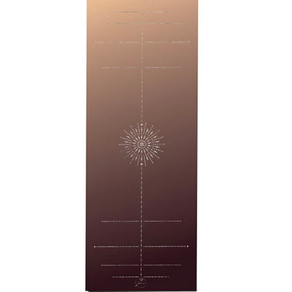 Thảm tập yoga chính hãng Yvonne, Pole Star Brown (TẶNG KÈM 3 QUÀ TẶNG) dày 6mm, bề mặt nhám, siêu bám, chống trơn trượt, thấm hút mồ hôi, càng nhiều mồ hôi càng bám, dễ vệ sinh, bề đẹp, sang trọng