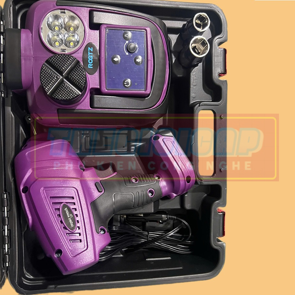 Bộ Kích Bắn Ốc Thủy Lực Nâng Gầm Ô Tô Bằng Điện 12V Có Điều Khiển Từ Xa ROGTZ - Hàng Chính Hãng