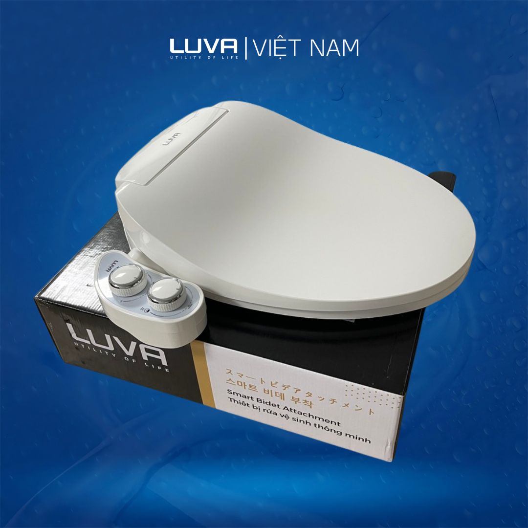 Nắp bồn cầu thông minh LUVA BIDET - LB204 (có nước nóng)