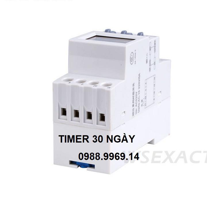 Timer điện tử loại gắn thanh ray