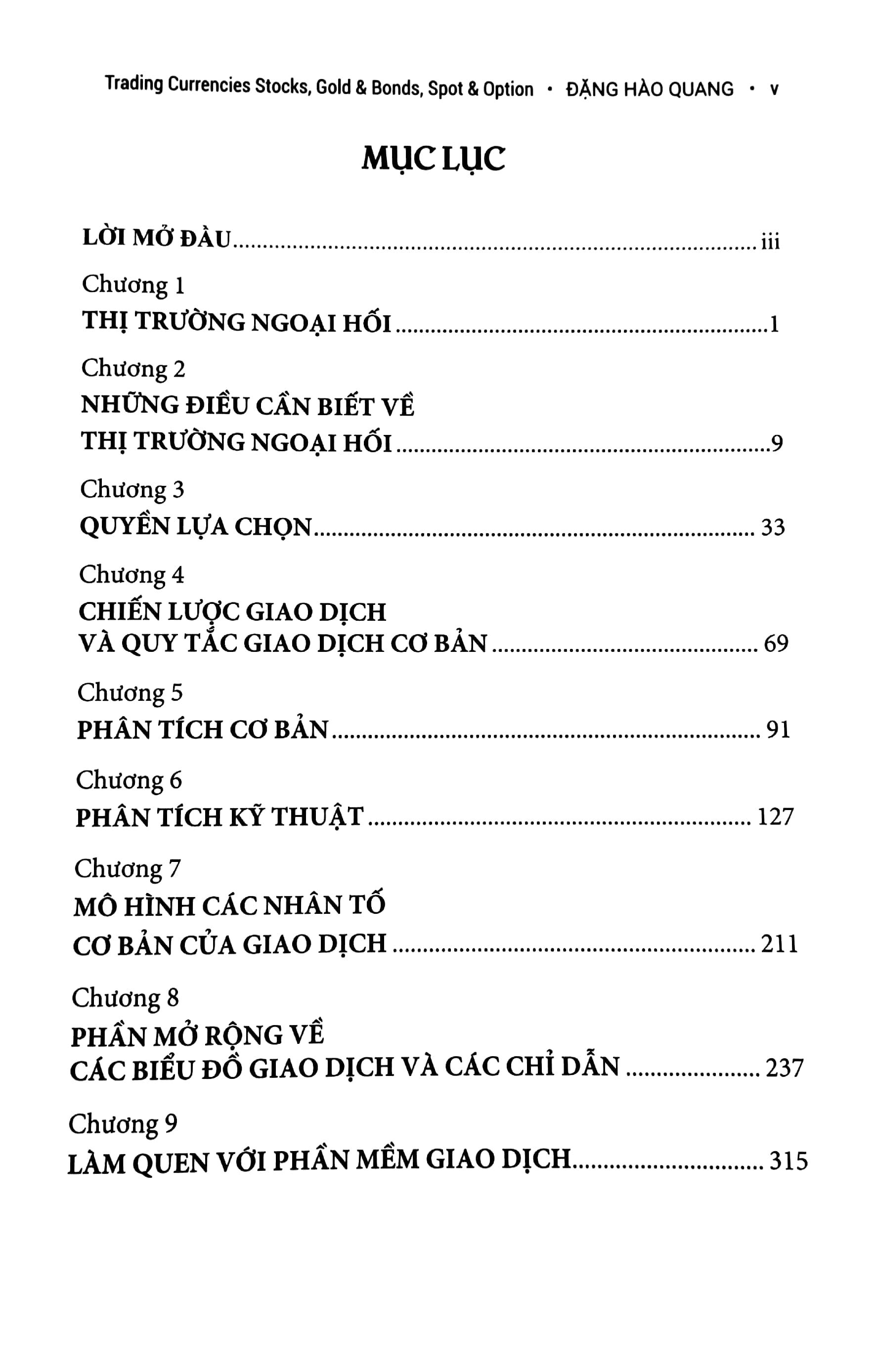 Kinh Doanh Tiền Tệ, Chứng Khoán, Vàng Và Trái Phiếu