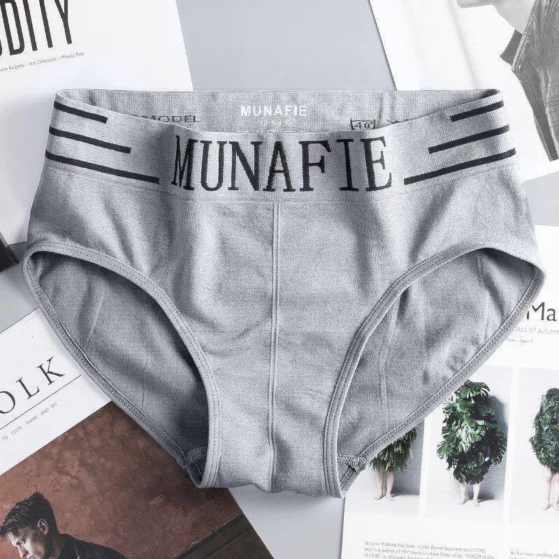 Combo 5 quần sịp chéo nam Munafie co giãn 4 chiều