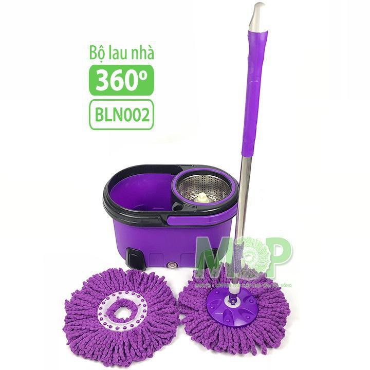 Bộ lau nhà 360 độ (ĐẮT - TẶNG 1 BÔNG LAU - GHTK