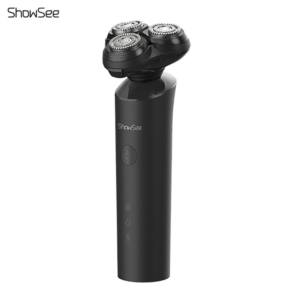 Máy Cạo Râu Xiaomi Youpin ShowSee F1-BK Đầu Cắt 3D Sử Dụng Khô Và Ướt Cho Nam