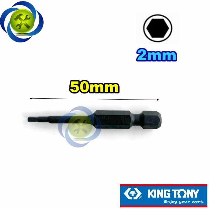 Mũi lục giác 2mm Kingtony 715002H kích thước 2mm X 50mm (1 cây)