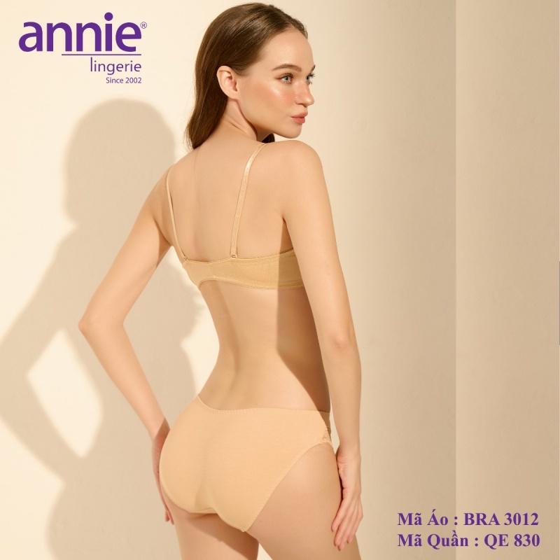 Bộ đồ lót Nữ Annie 3012 Đồng Bộ Chất Liệu Thun Cotton Lụa Co Giãn Bốn Chiều, Mang Đến Cảm Giác Thoáng Mát, Dễ Chịu