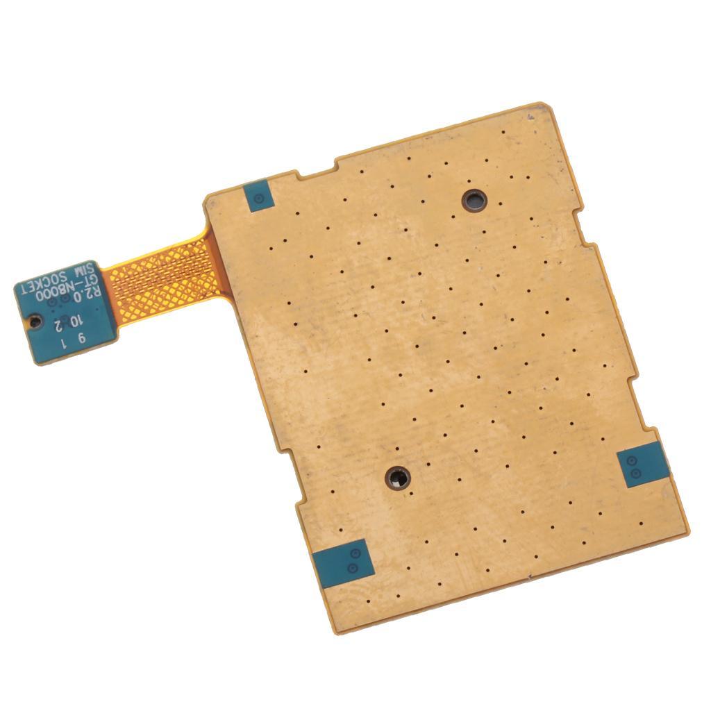 SIM Cards Slot Tray Holders Flex Cables Ribbon for Samsung Galaxy Note N8000