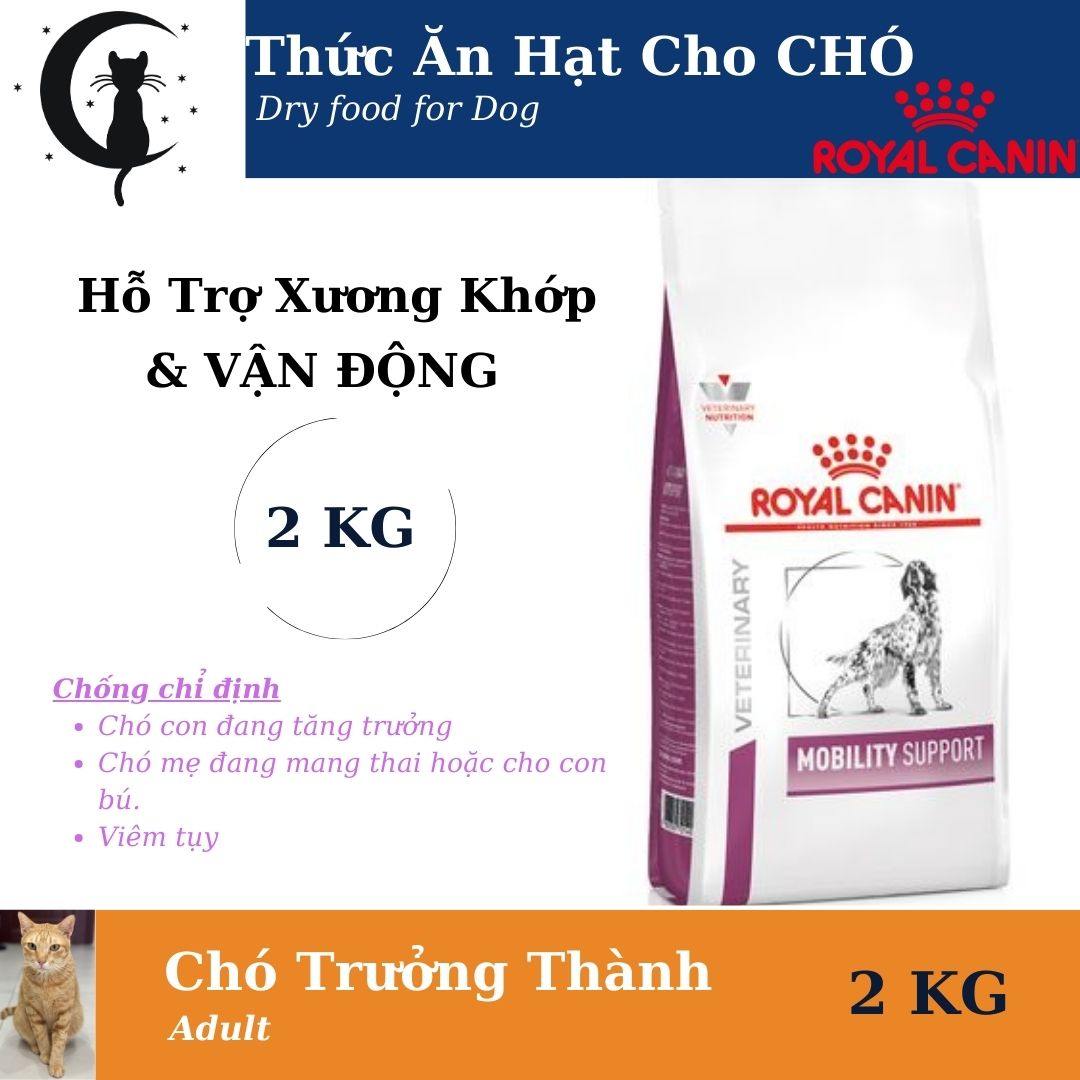 ROYAL CANIN Hạt Chó MOBILITY C2P+ | 2KG (Hỗ Trợ Xương Khớp & Vận Động)