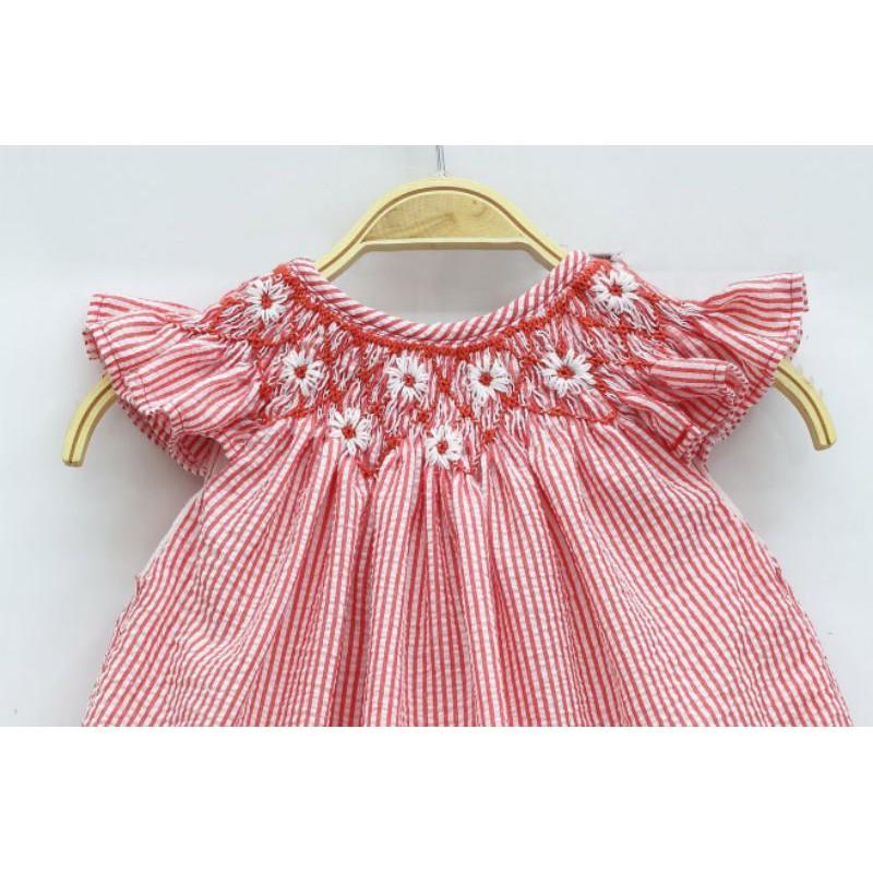 ĐẦM SMOCK HOA NHÍ