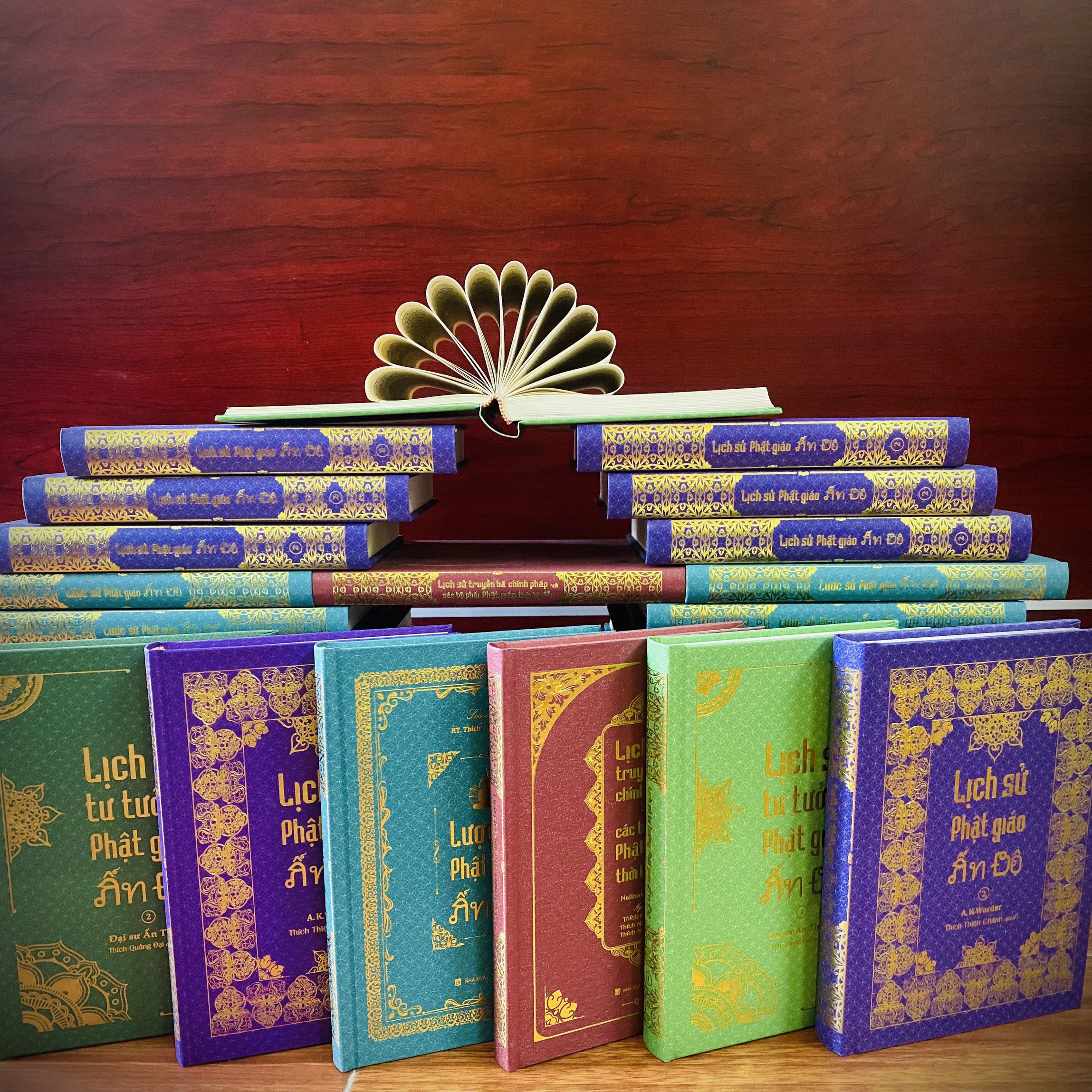 Tổng tập Lịch sử Phật giáo Ấn Độ hộp 06 cuốn