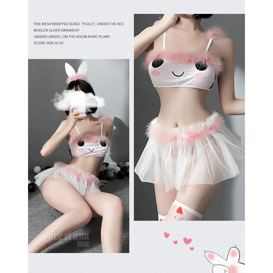 Cosplay mèo đáng yêu gợi cảm, đồ ngủ hóa trang miêu nữ sexy TK2501