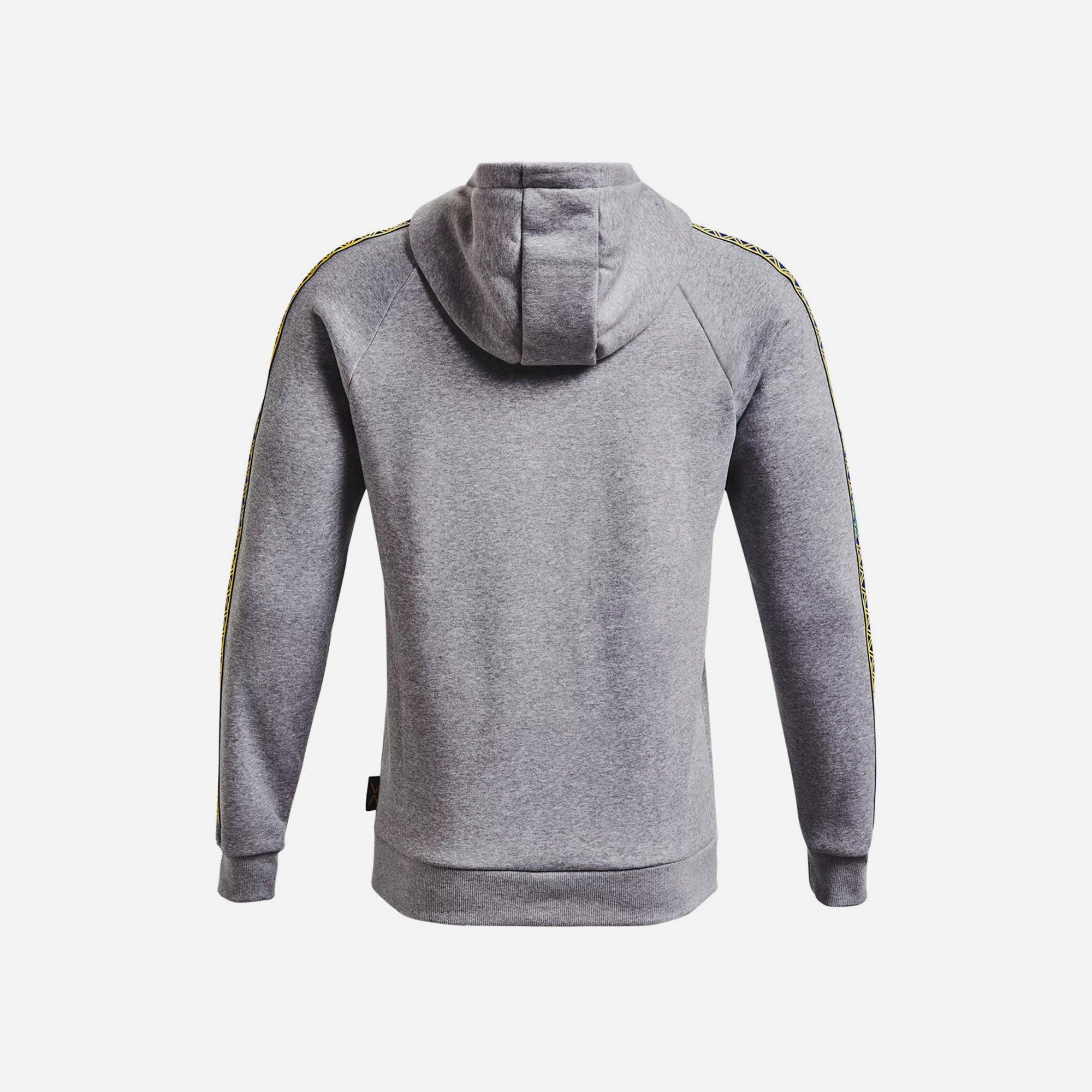 Áo hoodie bóng rổ tay dài có nón nam Under Armour Curry Fleece - 1366626-011