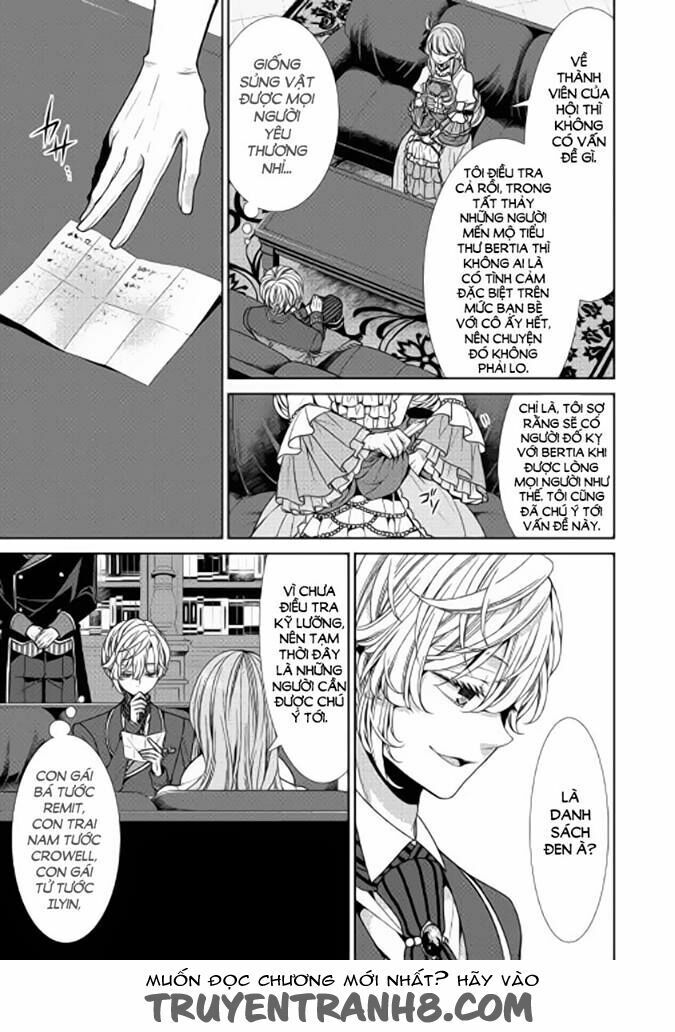 nhật ký theo dõi vị hôn thê tự nhận mình là nữ phụ phản diện 1 chapter 7 11