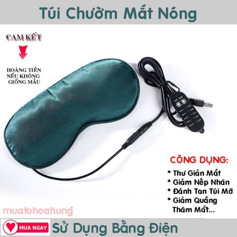 Túi Chườm Mắt Thảo Dược Làm Nóng Bằng Điện (sư dụng chân căms sạc USB)