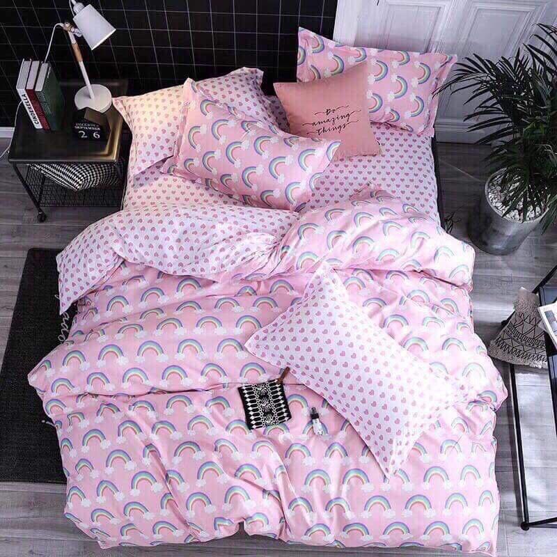BỘ CHĂN GA GỐI POLY COTTON NHIỀU MẪU