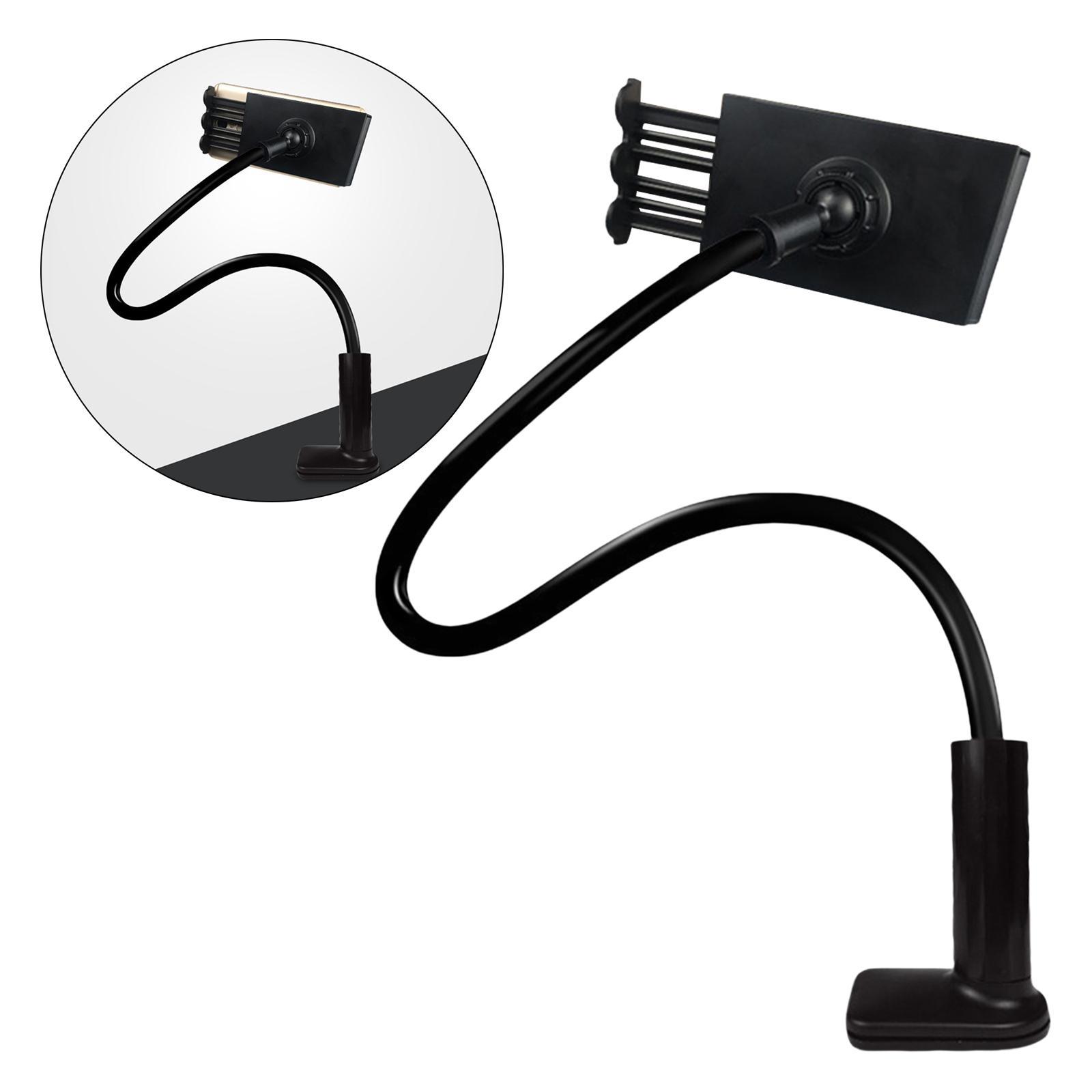 Laptop Stand Adjustable Height 360 Rotating Black Stretch