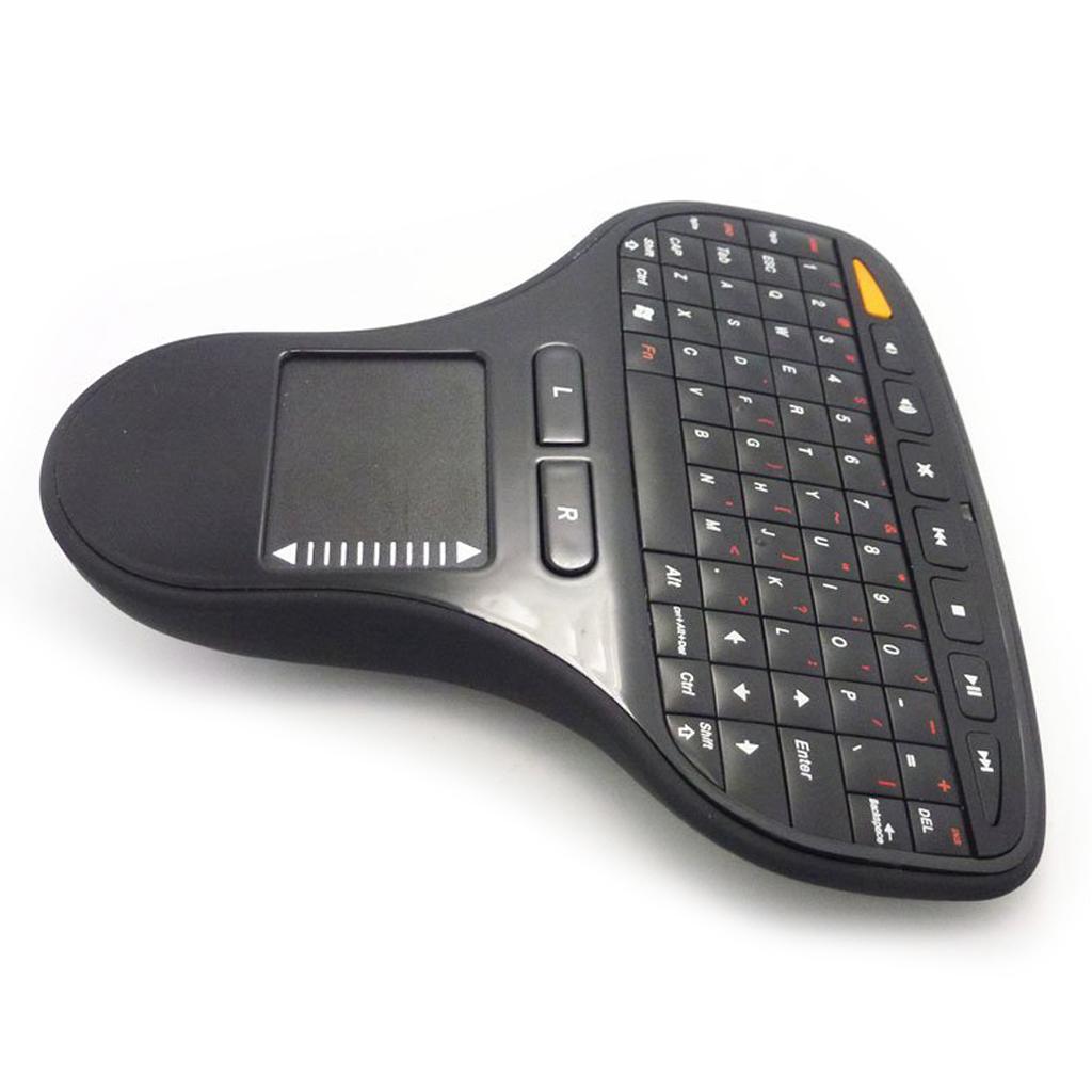 2.4G Mini Wireless Keyboard with Touchpad Remote Control for PC