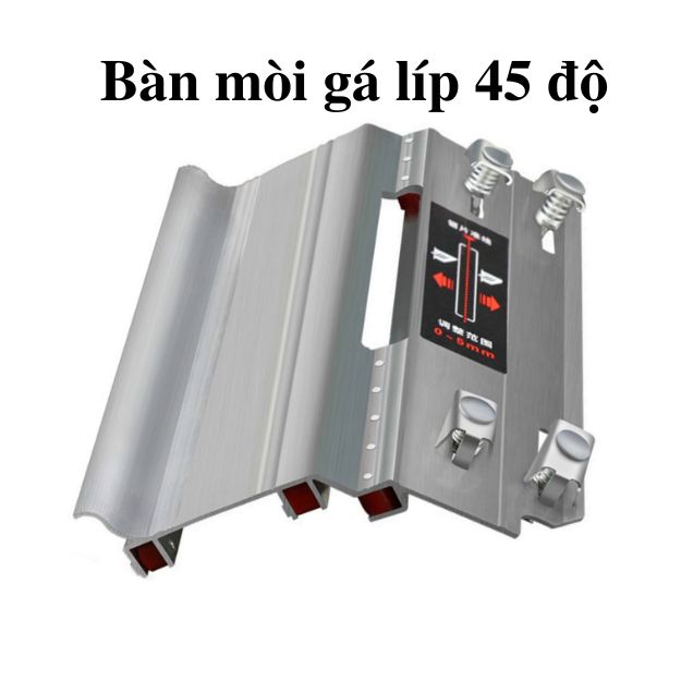 Bàn mòi 45 độ ốp lát gạch xây dựng dài 25cm x rộng 17cm, bàn ga líp cắt cạnh gạch giúp thi công ốp gạch nhanh đẹp hơn