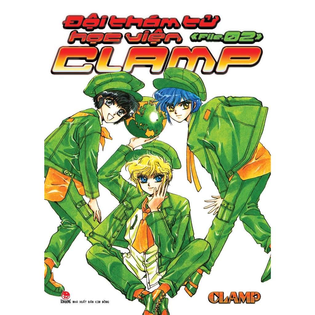 Truyện tranh - Boxset Đội thám tử học viện Clamp - Trọn bộ 3 tập - NXB Kim Đồng