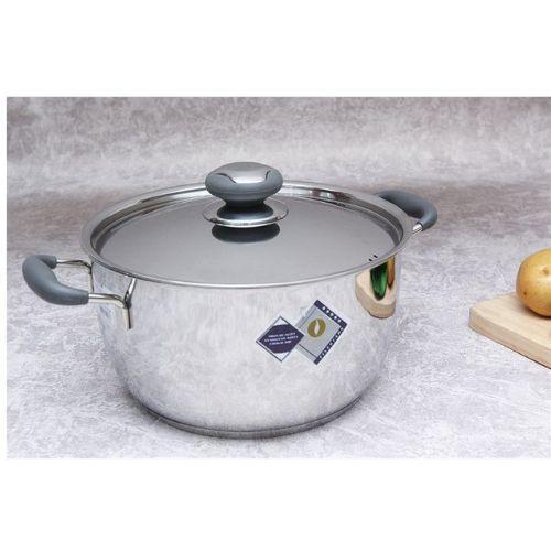 Nồi 3 đáy inox 430 Thân Cool Fivestar Standard quai silicon chống nóng nắp inox