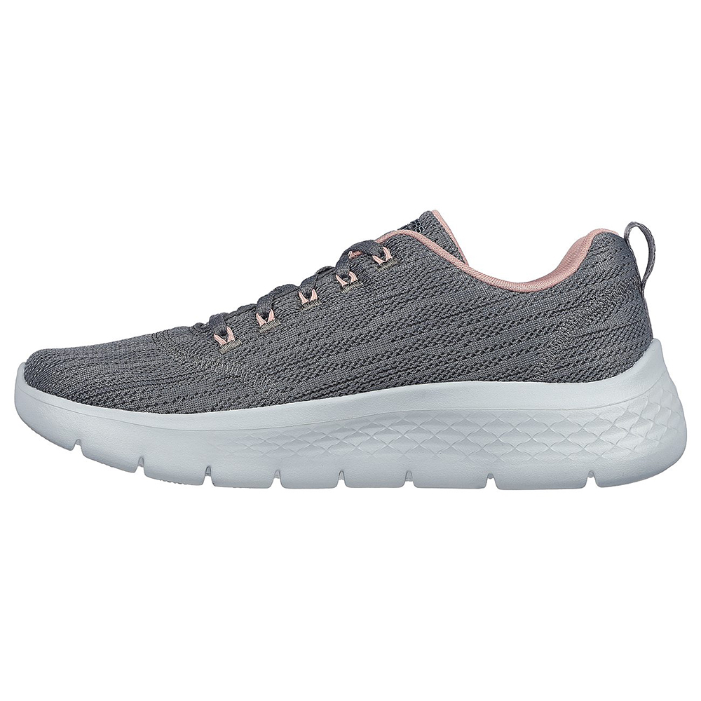 Skechers Nữ Giày Thể Thao Đi Bộ Tập Gym, Thường Ngày, Đi Học, Đi Làm GOwalk Flex Striking Look Walking Air-Cooled Goga Mat Flex, Ortholite, Ultra Go - 124960-CCPK