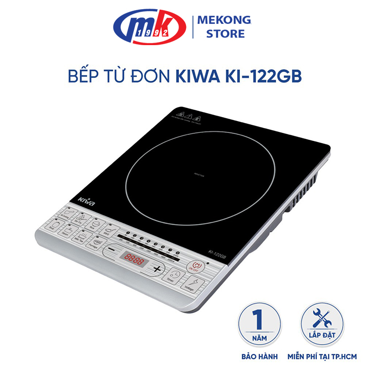 Bếp từ đơn Kiwa KI-122GB - Hàng chính hãng