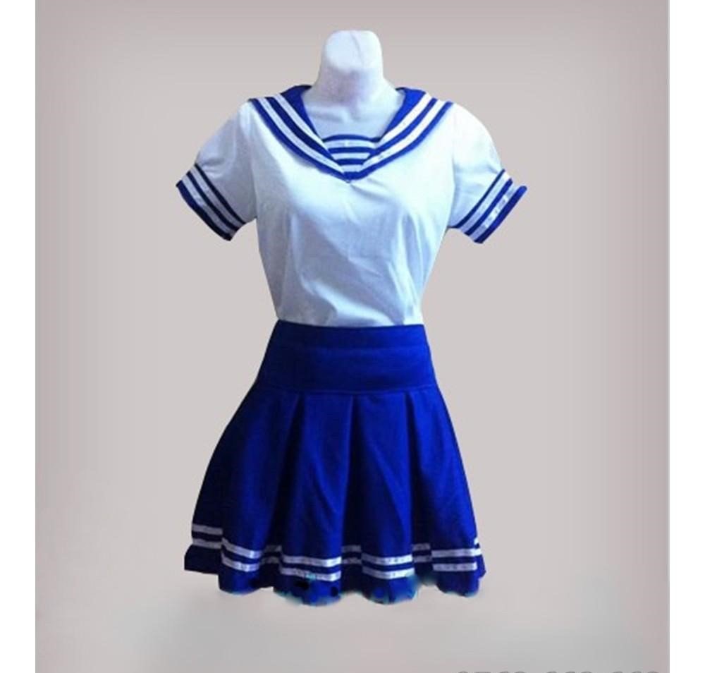 Bộ Váy hải quân cho bé gái kèm nón