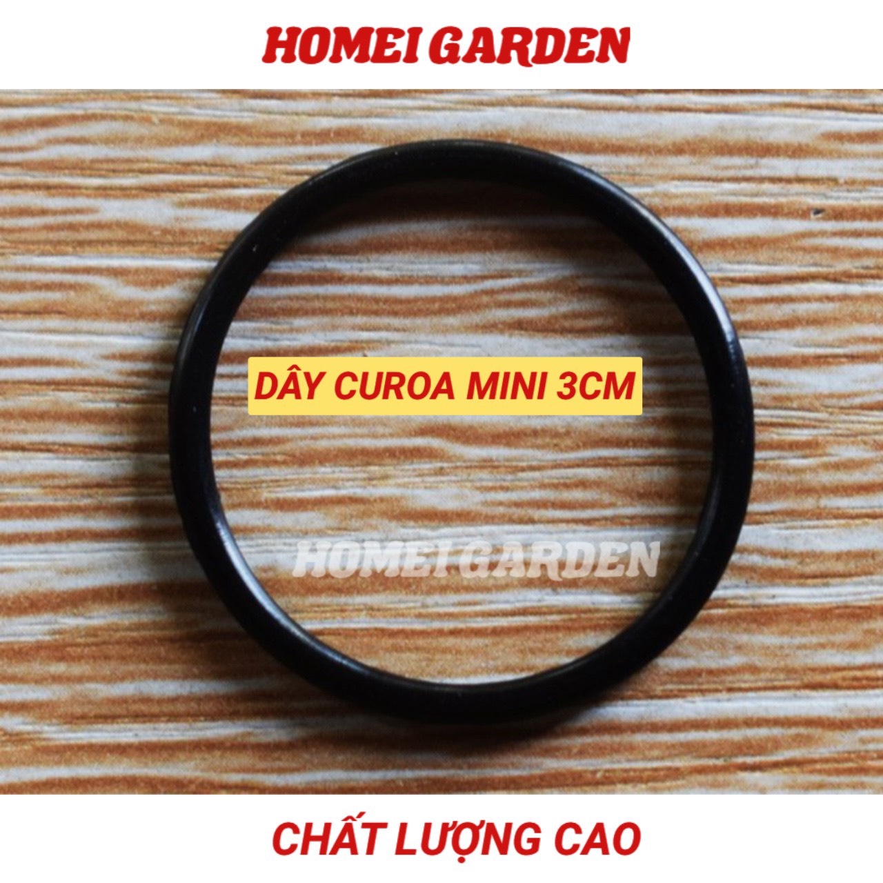 Dây curoa mini đường kính 30mm 40mm 50mm 90mm chất silicon mới 100%