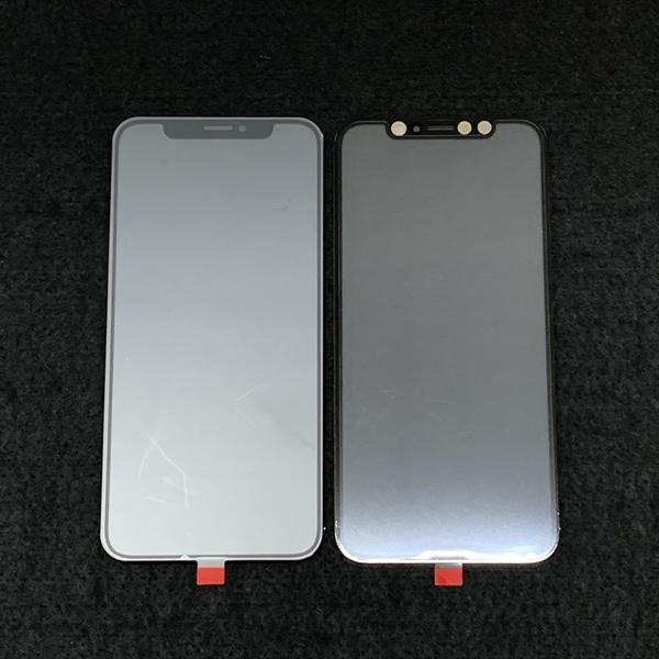 Kính liền keo ép màn hình dành cho iPhone XSM siu trắng ĐEN