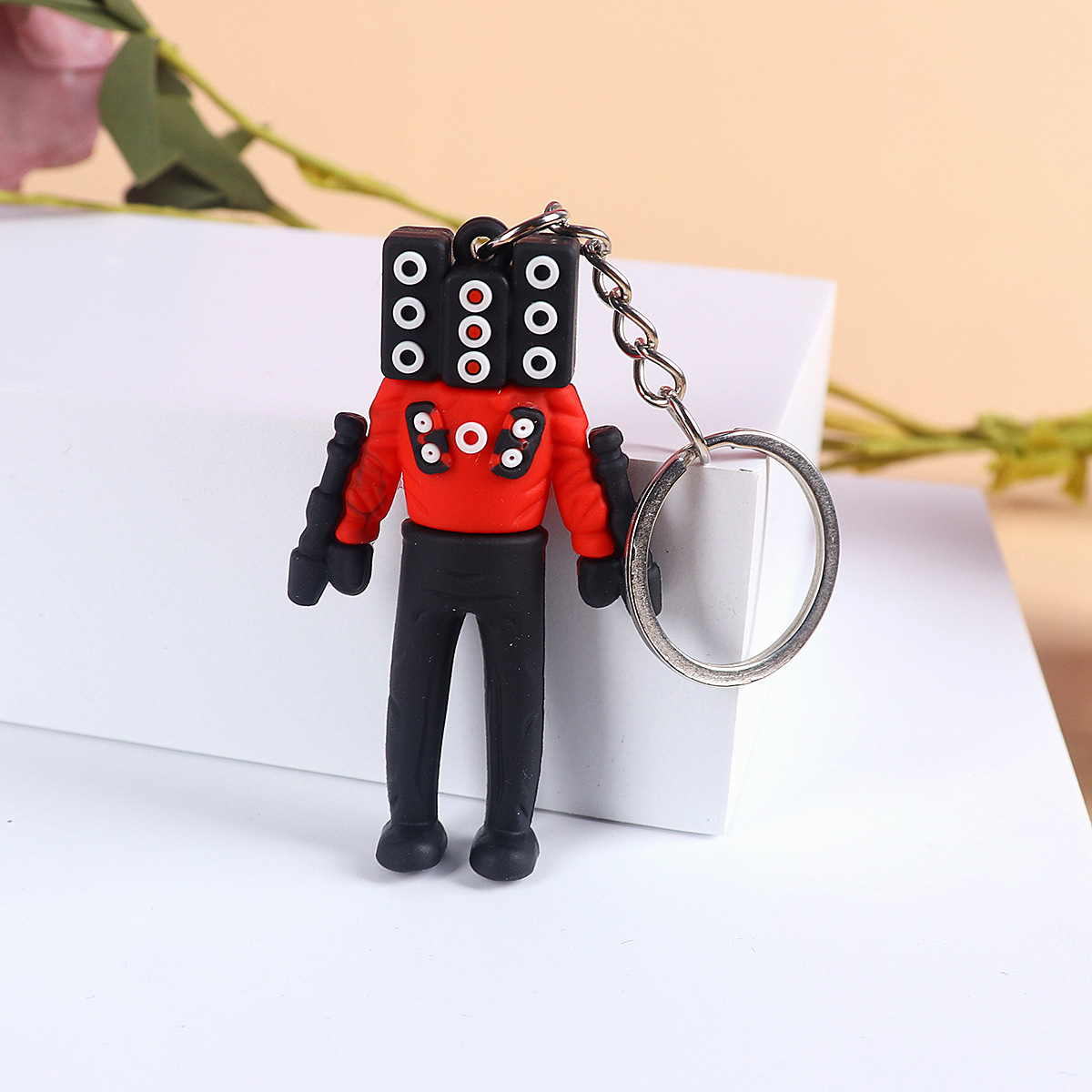Móc khoá Silicon 5cm dễ thương-MK34A