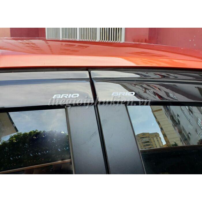 Bộ vè che mưa ABS Honda Brio cao cấp
