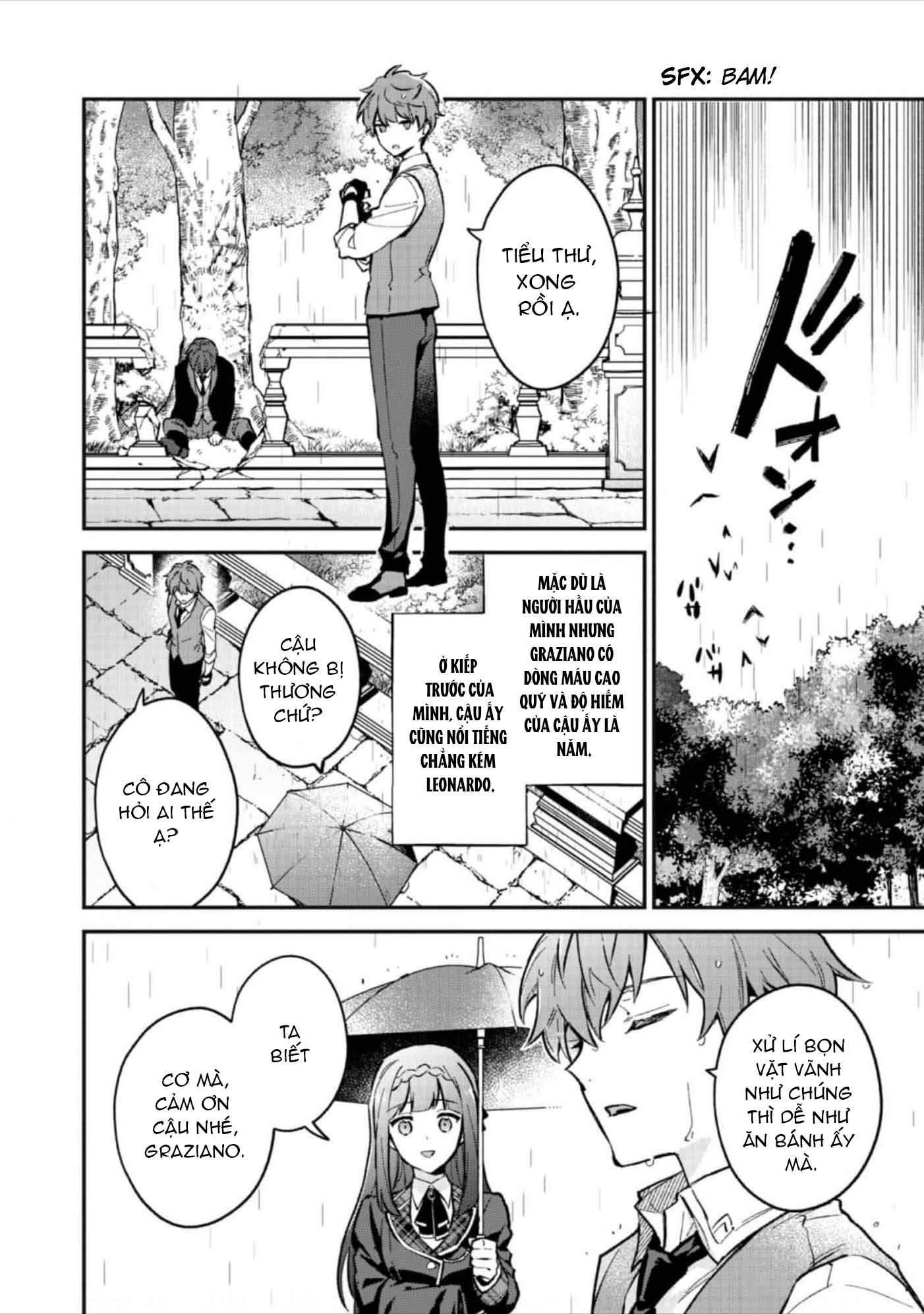 Cháu Gái Cưng Của Mafia, Sau Khi Chuyển Sinh Lại Trở Thành Đại Tiểu Thư Xã Hội Đen Trong Game Otome chapter 4 - Trang 5