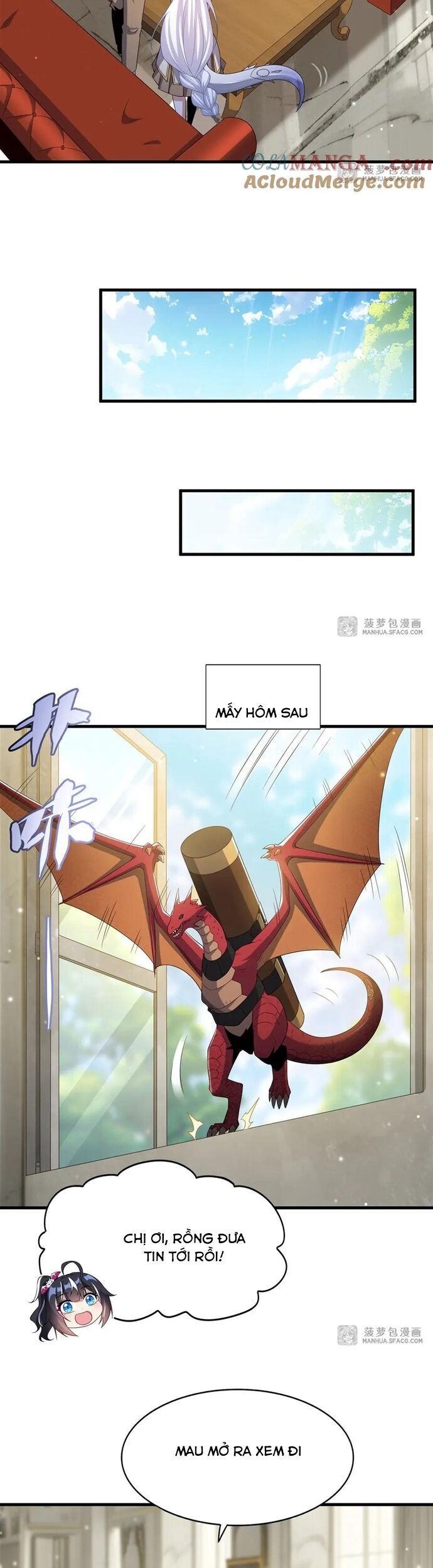 câm miệng đi ác long, ta không muốn trông trẻ với ngươi nữa! chapter 20 21