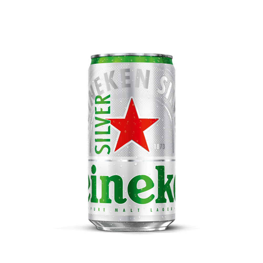 Thùng 24 lon bia Heineken Silver Coolpack 250ml/lon