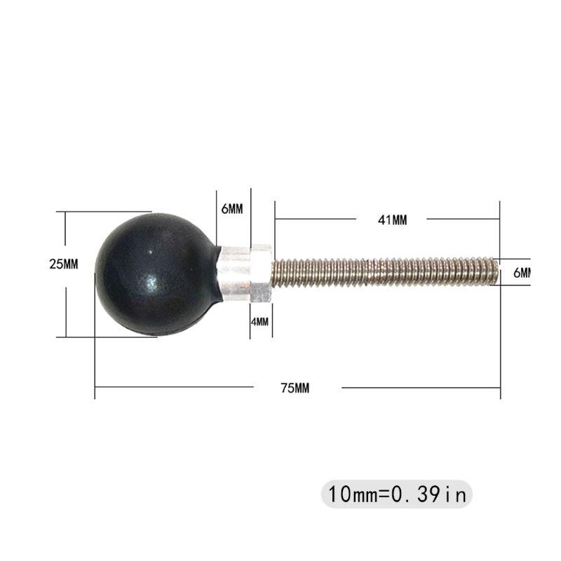 Xe máy mở rộng cơ sở đầu bóng cho máy ảnh máy ảnh điện thoại của ổ cắm ram Mount