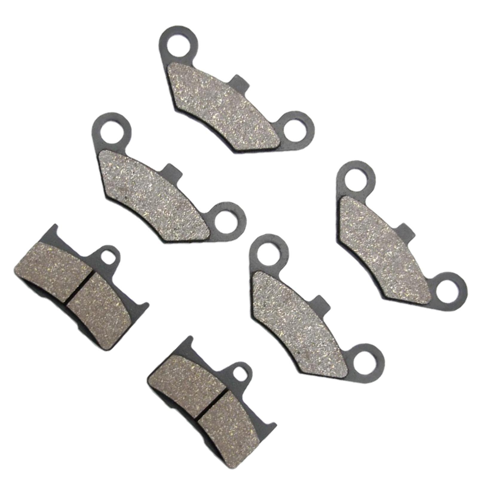 3X Front Rear Brake Pads for CF500 CF600 X5 X8 U5 ATV (3 Pairs