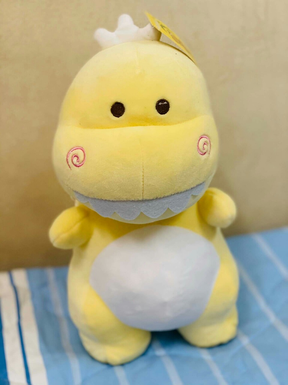 Gấu bông khủng long kaido răng thưa dễ thương cho bé hàng loại 1, chất vải miniso mềm mịn